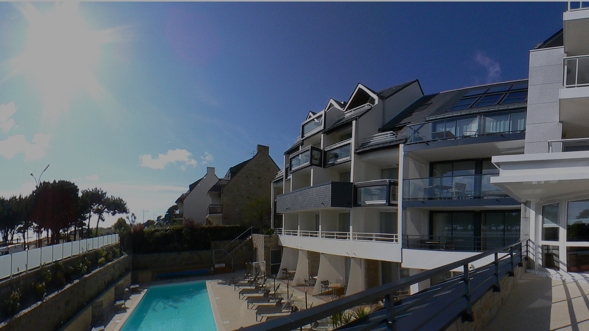 Hôtel à carnac vue sur la mer